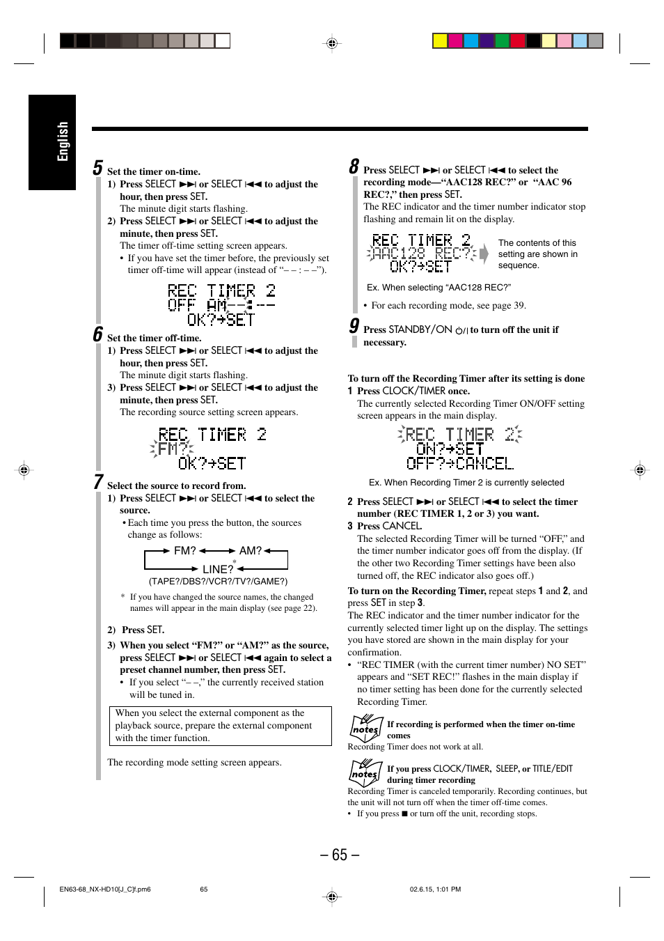 English | JVC NX-HD10 User Manual | Page 68 / 84
