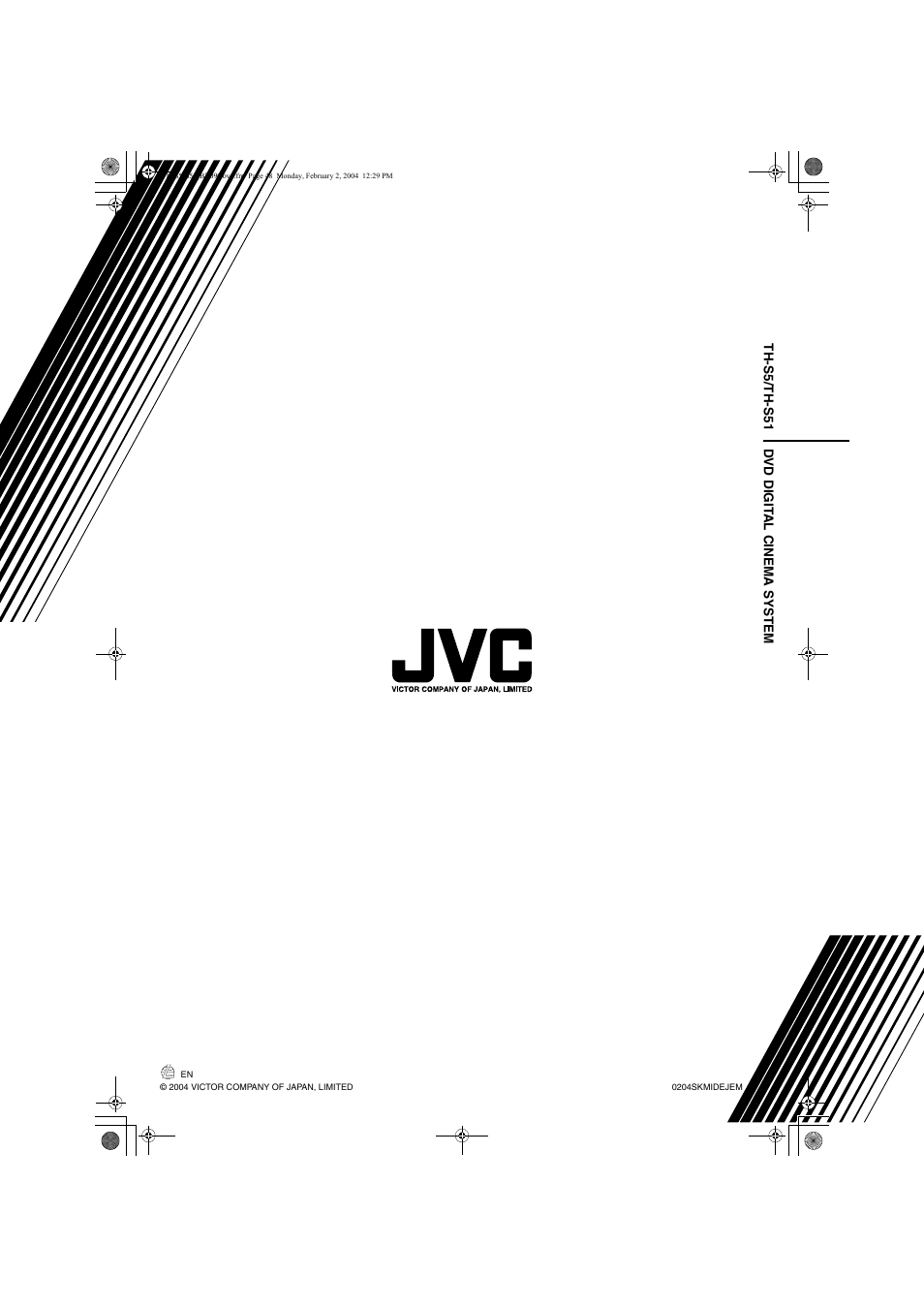 Back | JVC SP-THS5C User Manual | Page 48 / 48