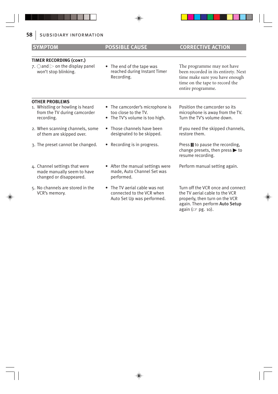 JVC VIDEO PLUS HR-S6965EK User Manual | Page 58 / 60