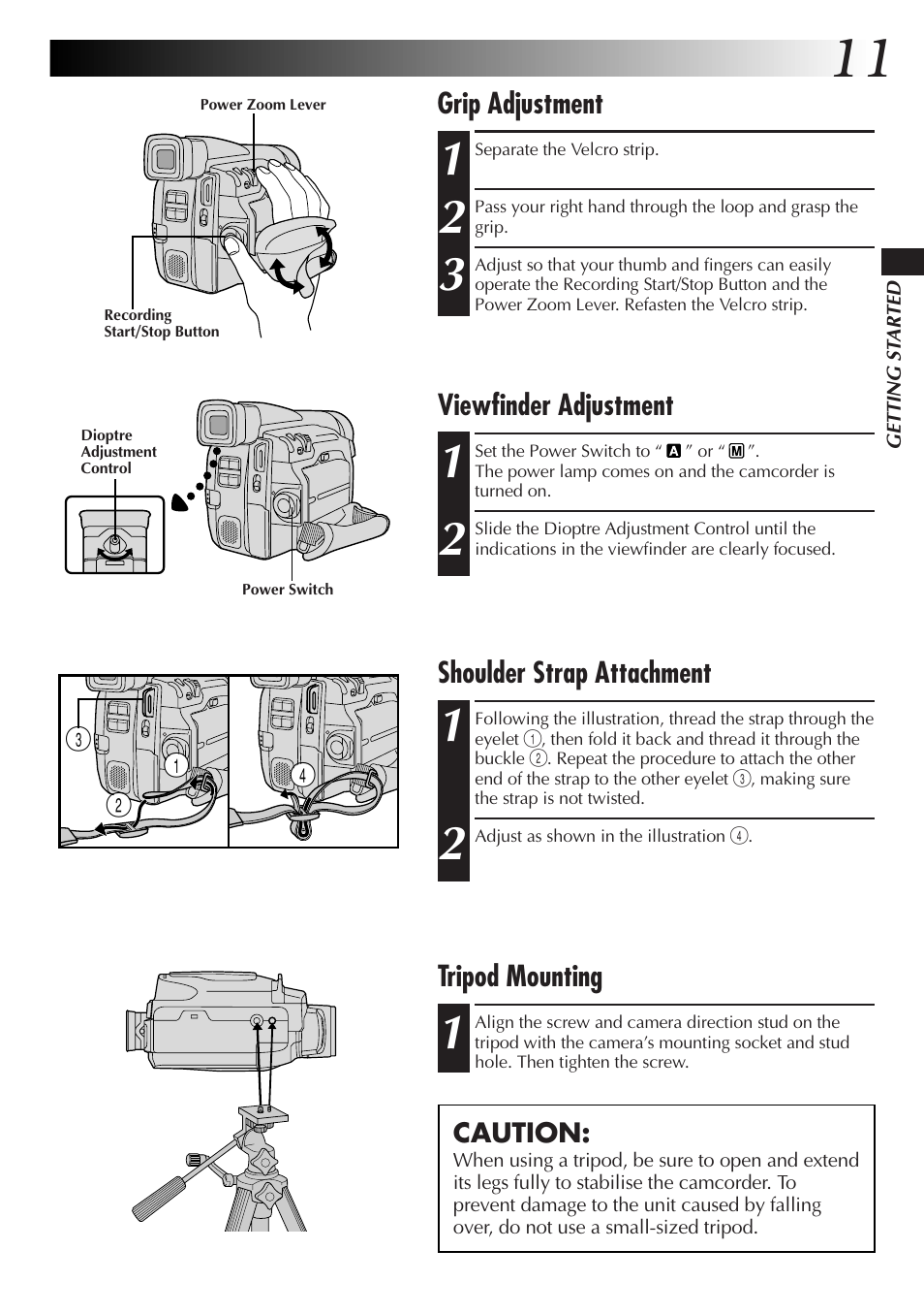 JVC GR-DVL25 User Manual | Page 11 / 64