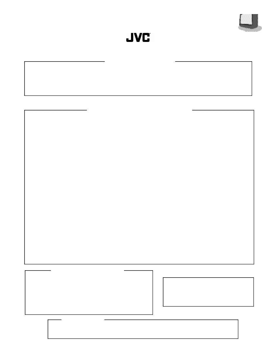 JVC TV 20240 User Manual | Page 33 / 36