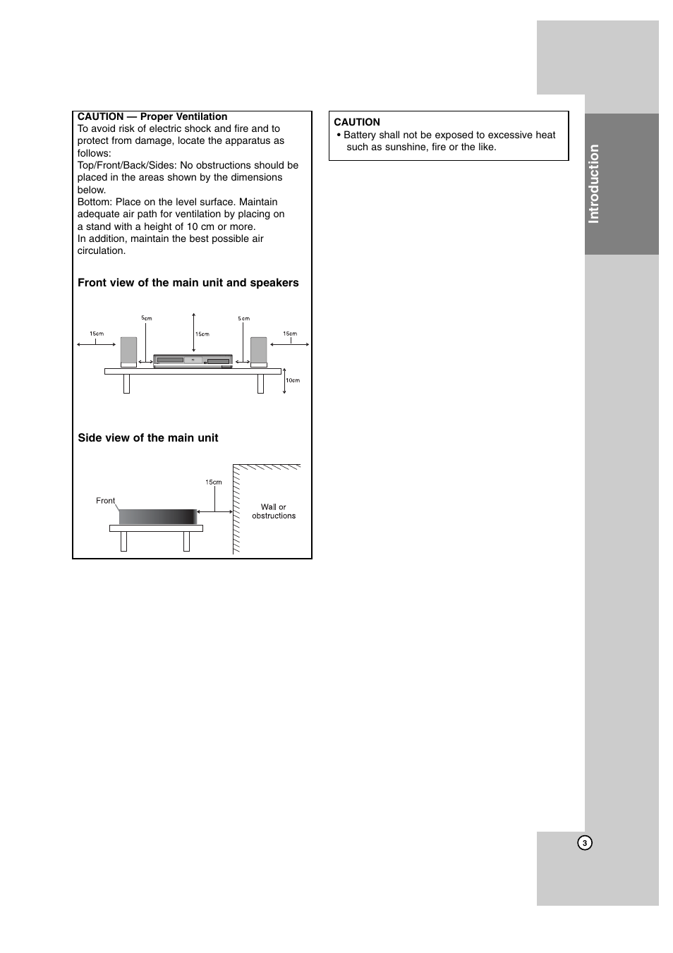 Introduction | JVC SP-THBD50W User Manual | Page 3 / 48