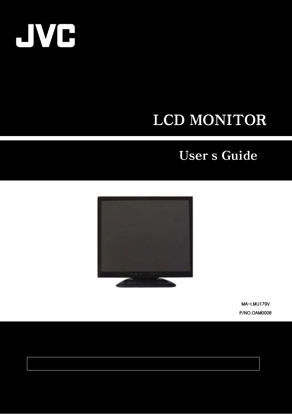 JVC MA-LMU179V User Manual | 16 pages