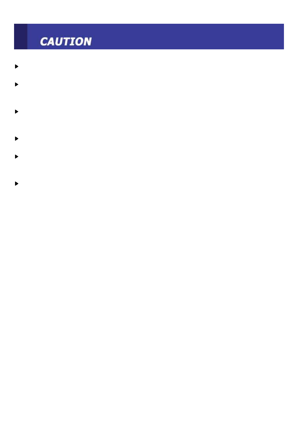 Caution | JVC MA-LMU179V User Manual | Page 5 / 16