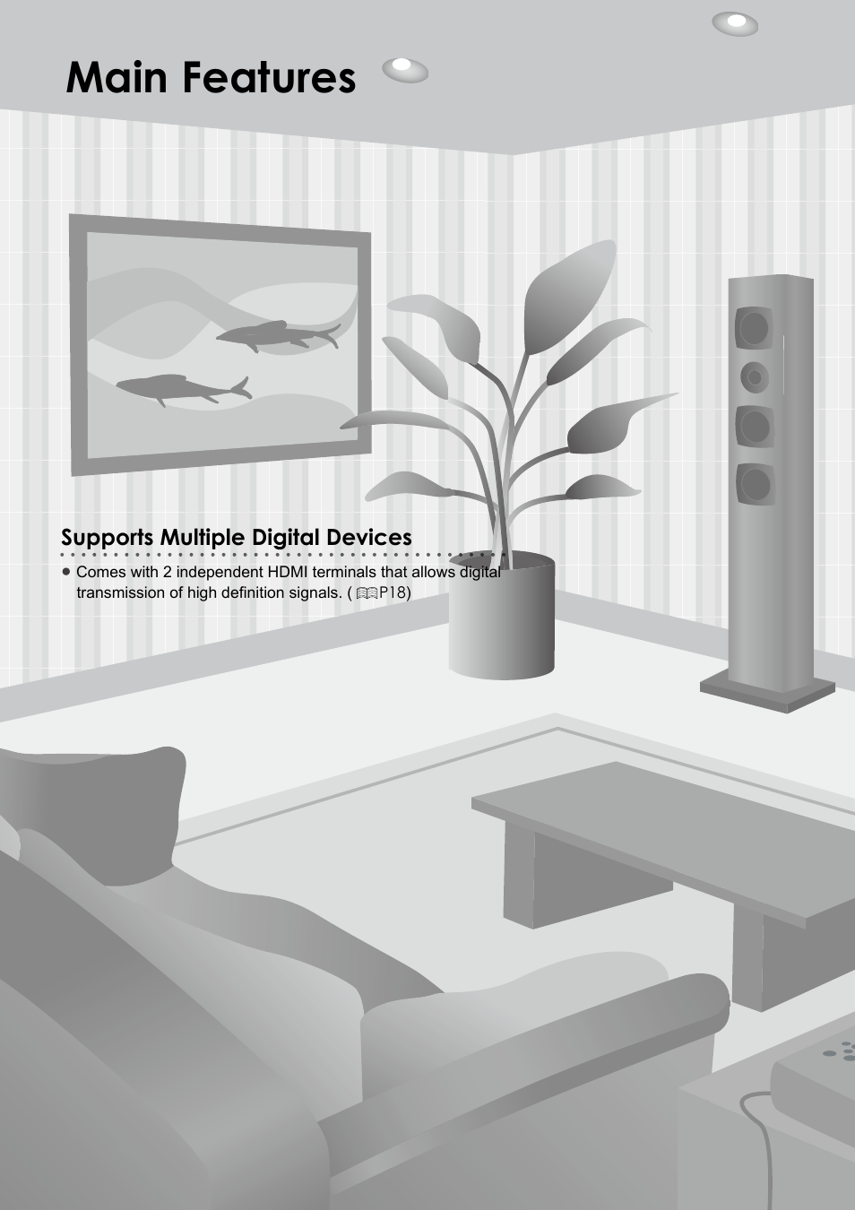 Main features | JVC DLA-RS0 User Manual | Page 10 / 120
