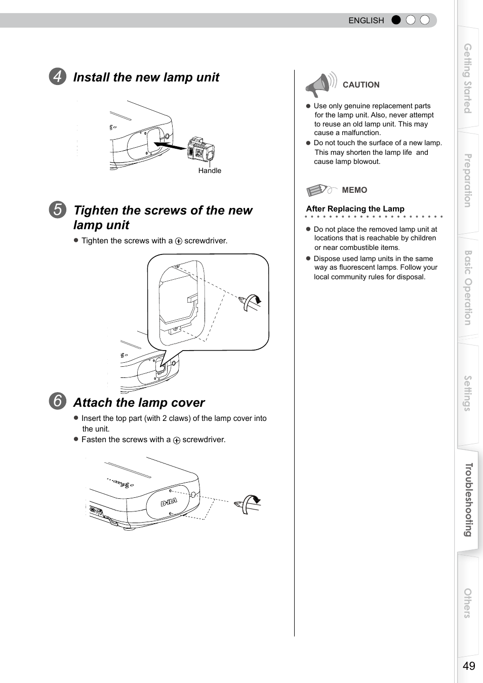 JVC DLA-RS0 User Manual | Page 49 / 120