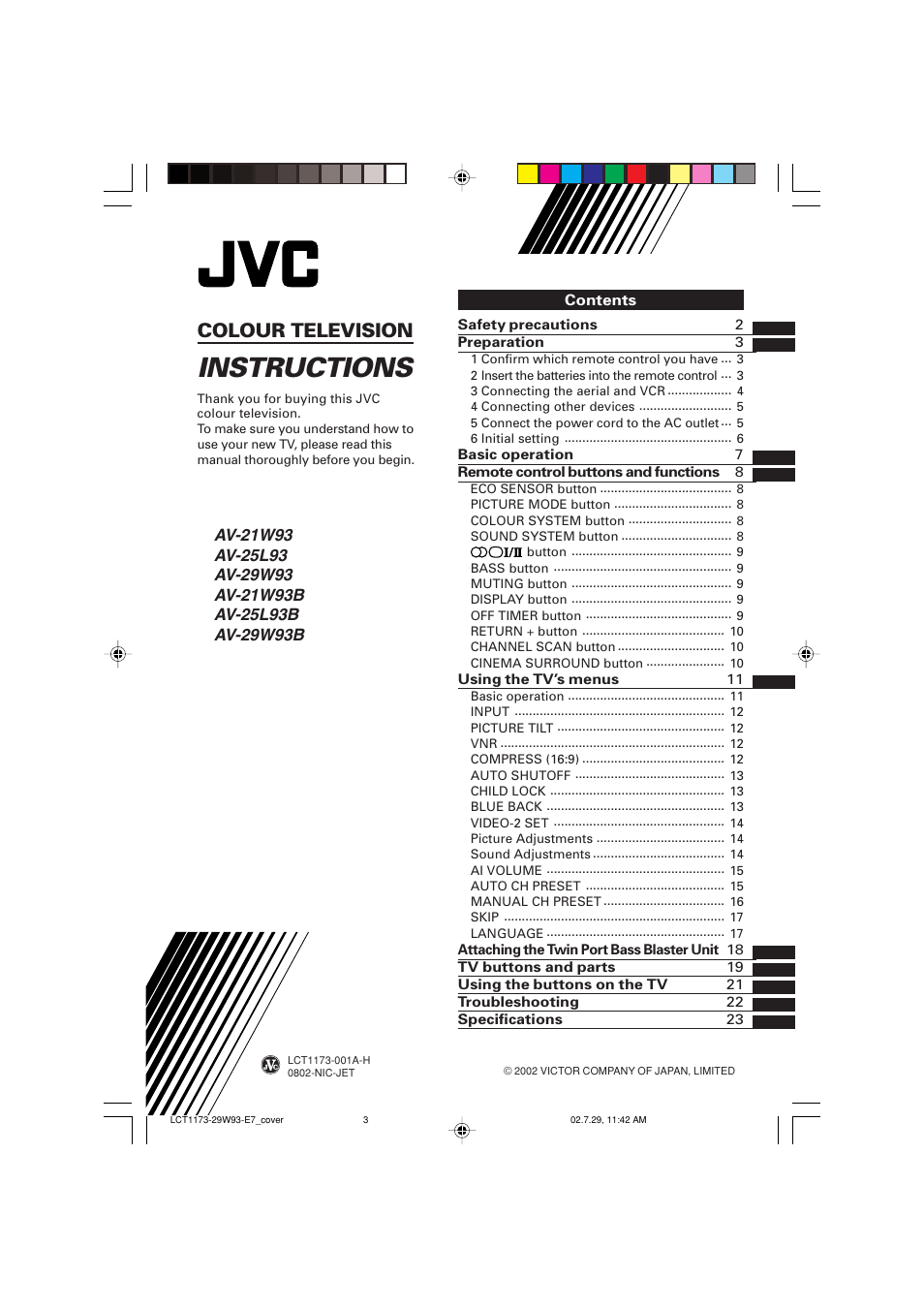 JVC LCT1179-001A-H User Manual | Page 23 / 46