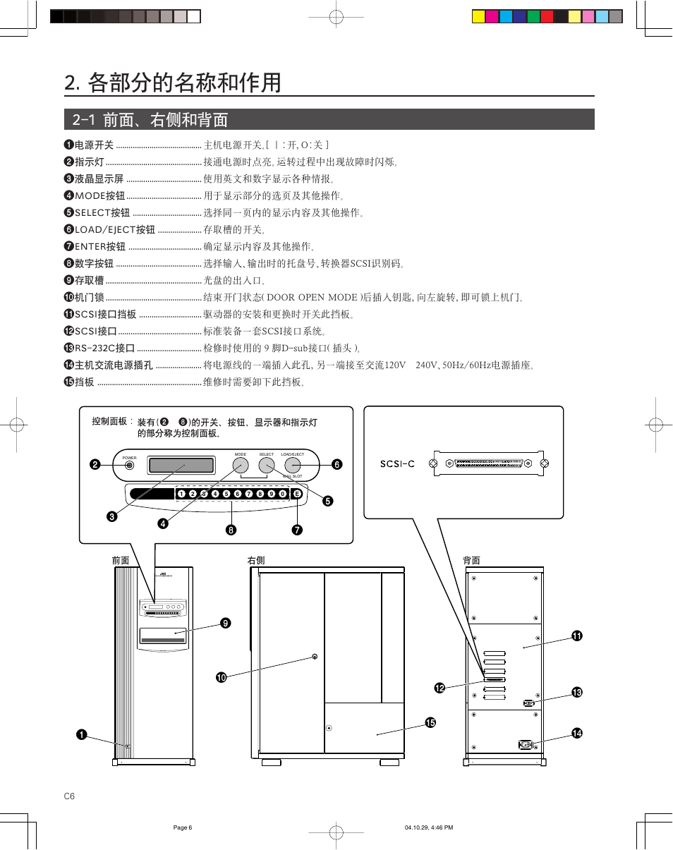 JVC CD/DVD Library MC-8200LU User Manual | Page 109 / 138