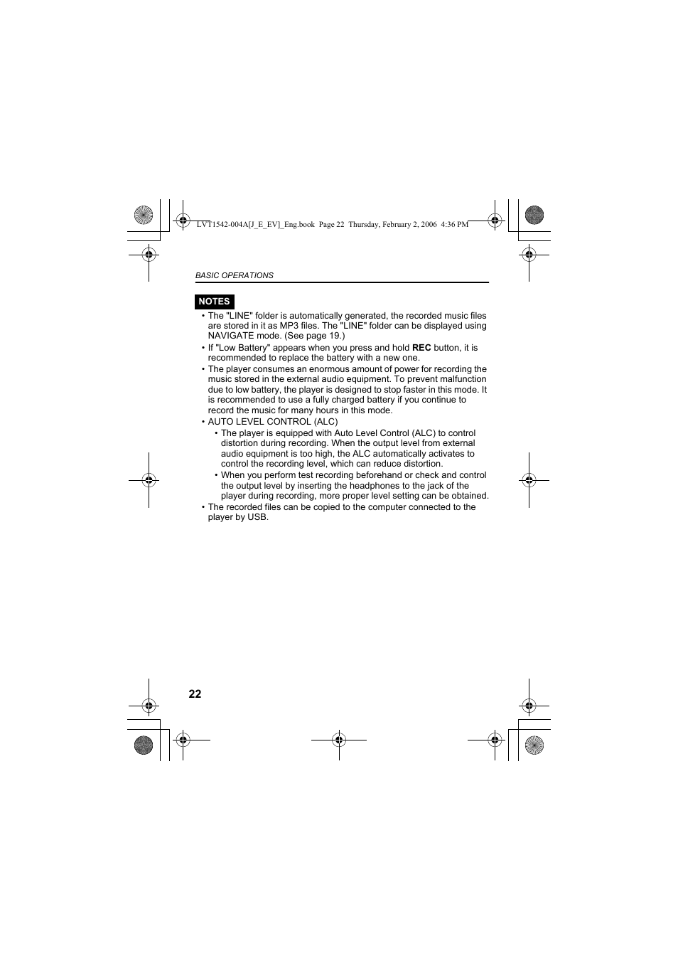 JVC XA-F57P User Manual | Page 22 / 44
