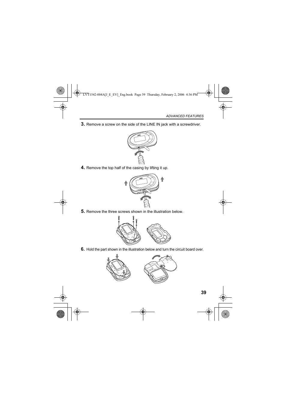 JVC XA-F57P User Manual | Page 39 / 44