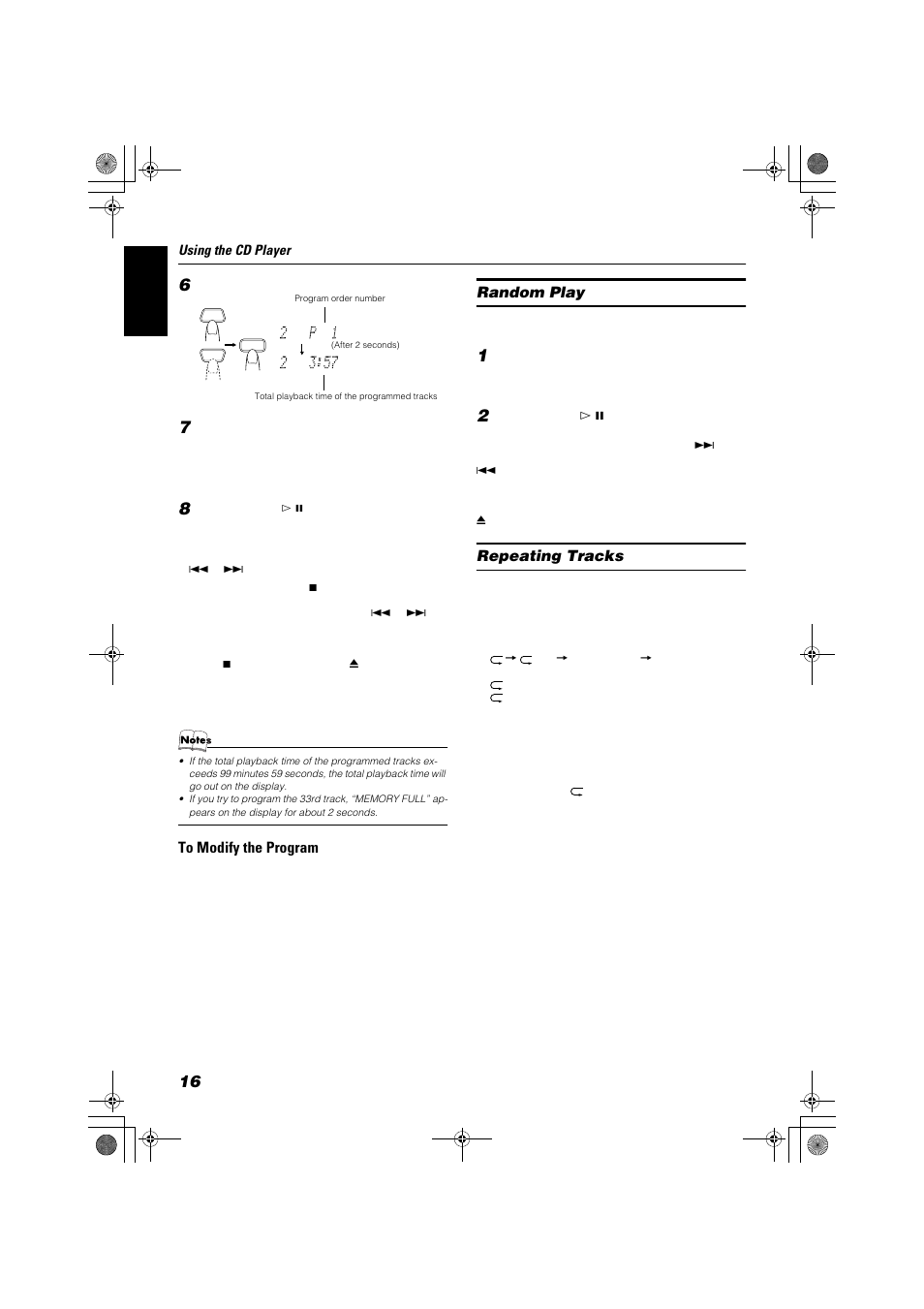 JVC FSSD1000CA User Manual | Page 20 / 52