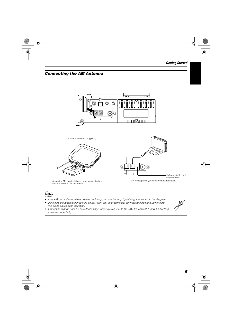 Getting started | JVC FSSD1000CA User Manual | Page 9 / 52