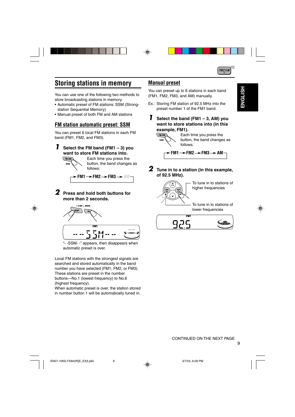 JVC GET0140-001A User Manual | Page 9 / 46