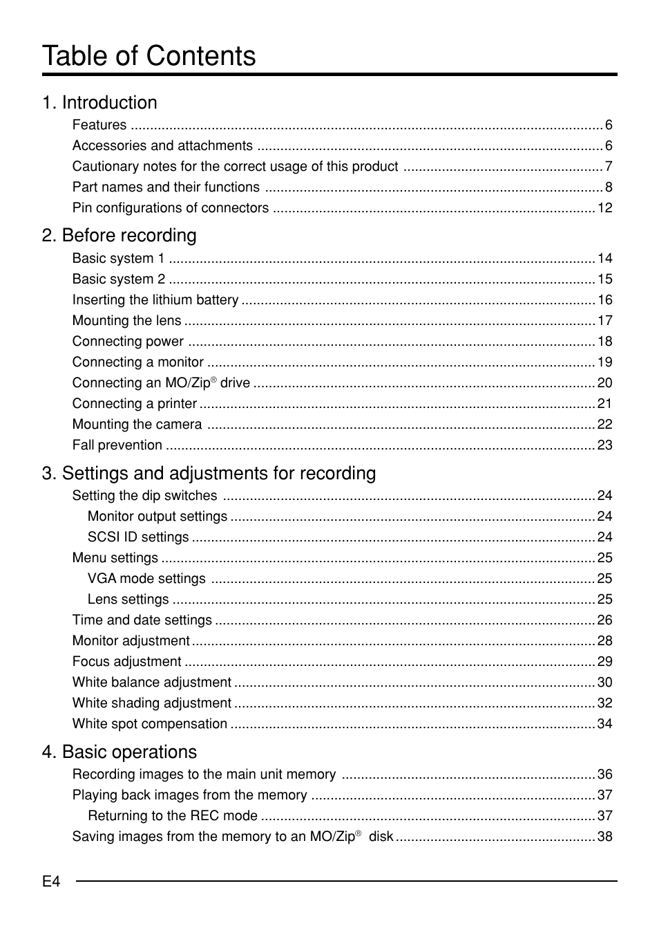 JVC KY-F70B User Manual | Page 8 / 221