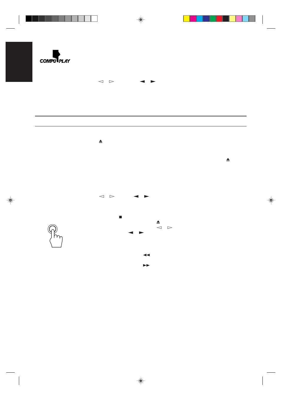 Regular play, 26 english | JVC CA-D672TR User Manual | Page 30 / 47