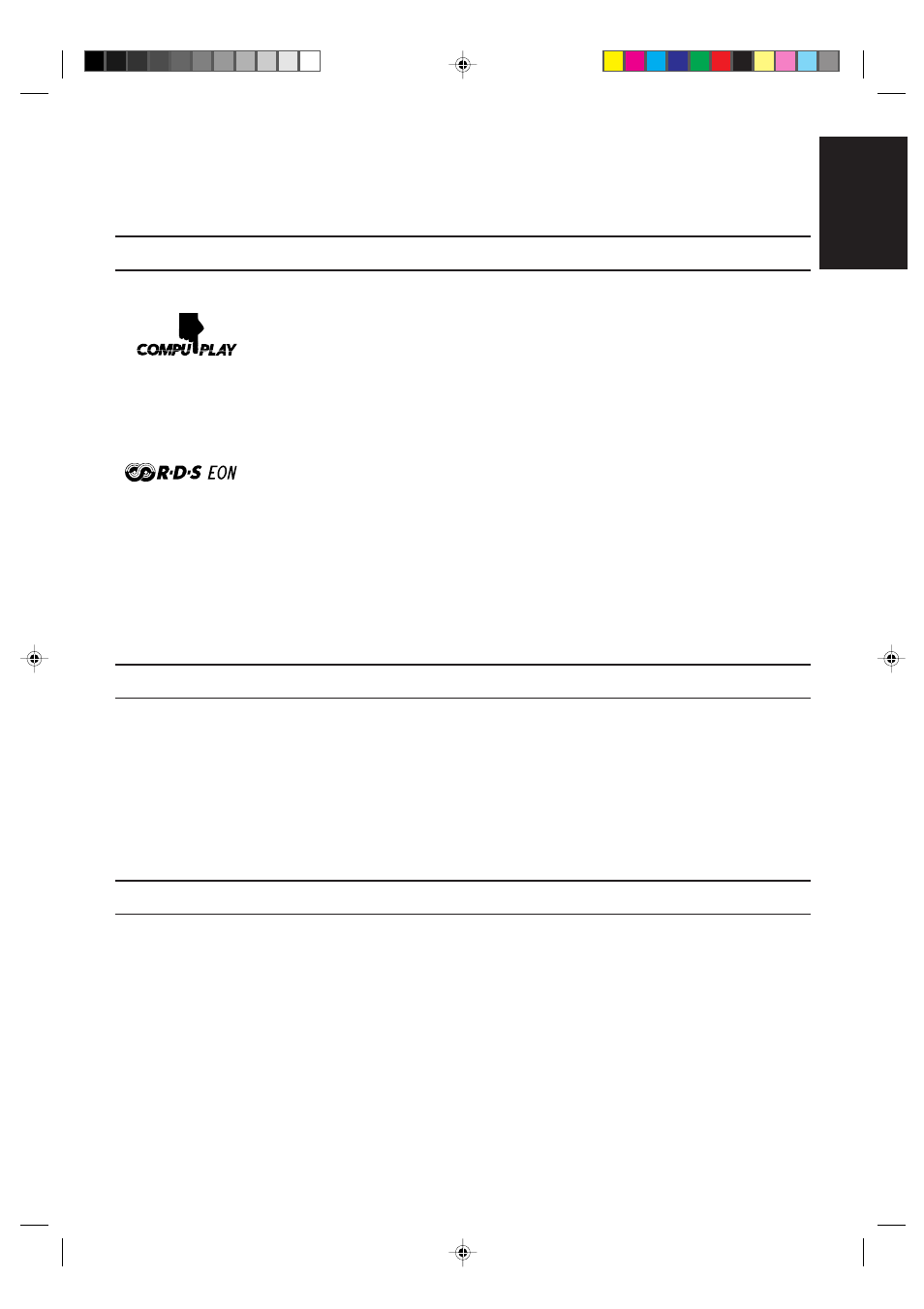 Features, How this manual is organized, Important cautions | 1english | JVC CA-D672TR User Manual | Page 5 / 47