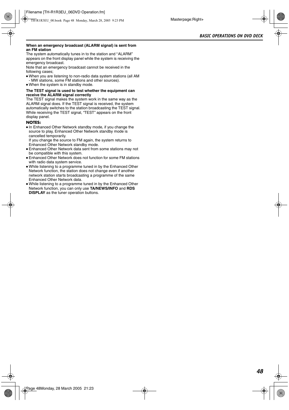 JVC SP-THS55F User Manual | Page 51 / 100