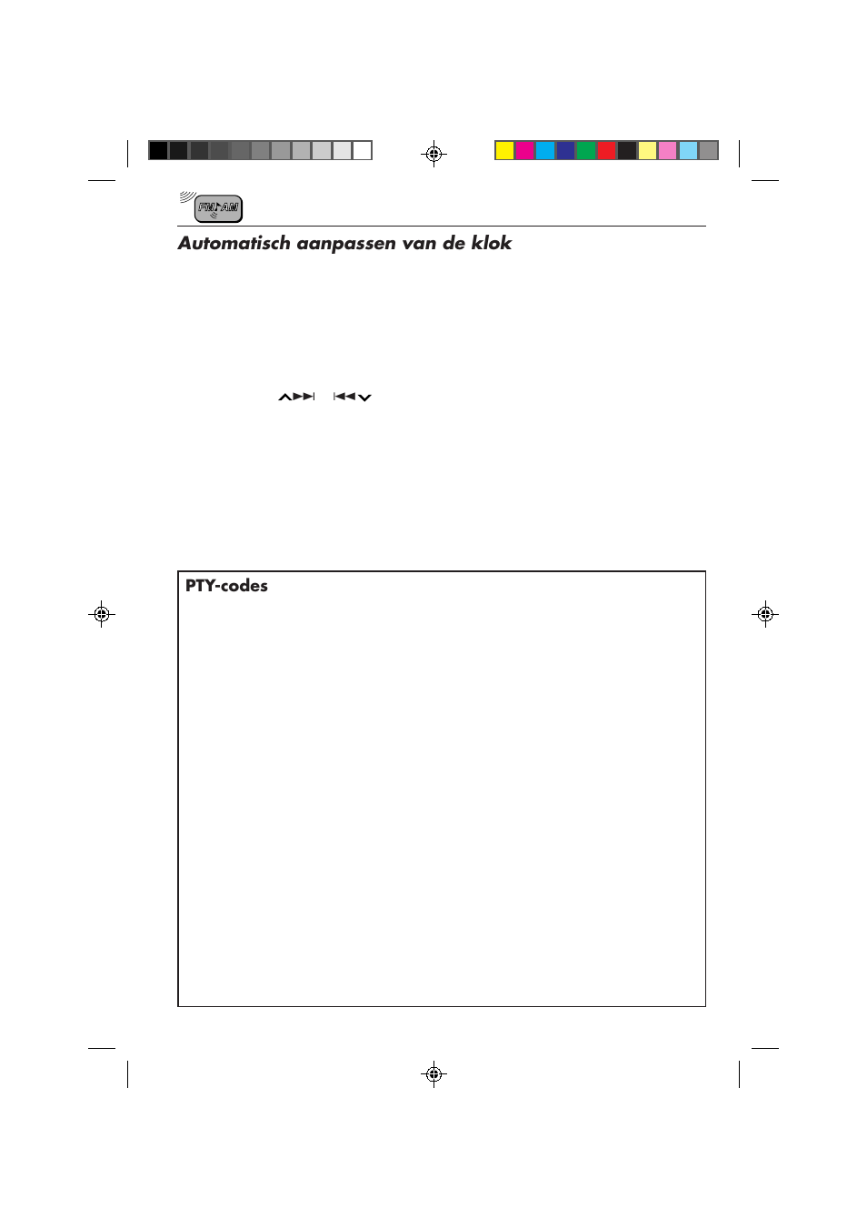 Automatisch aanpassen van de klok | JVC KD-S653R User Manual | Page 100 / 114
