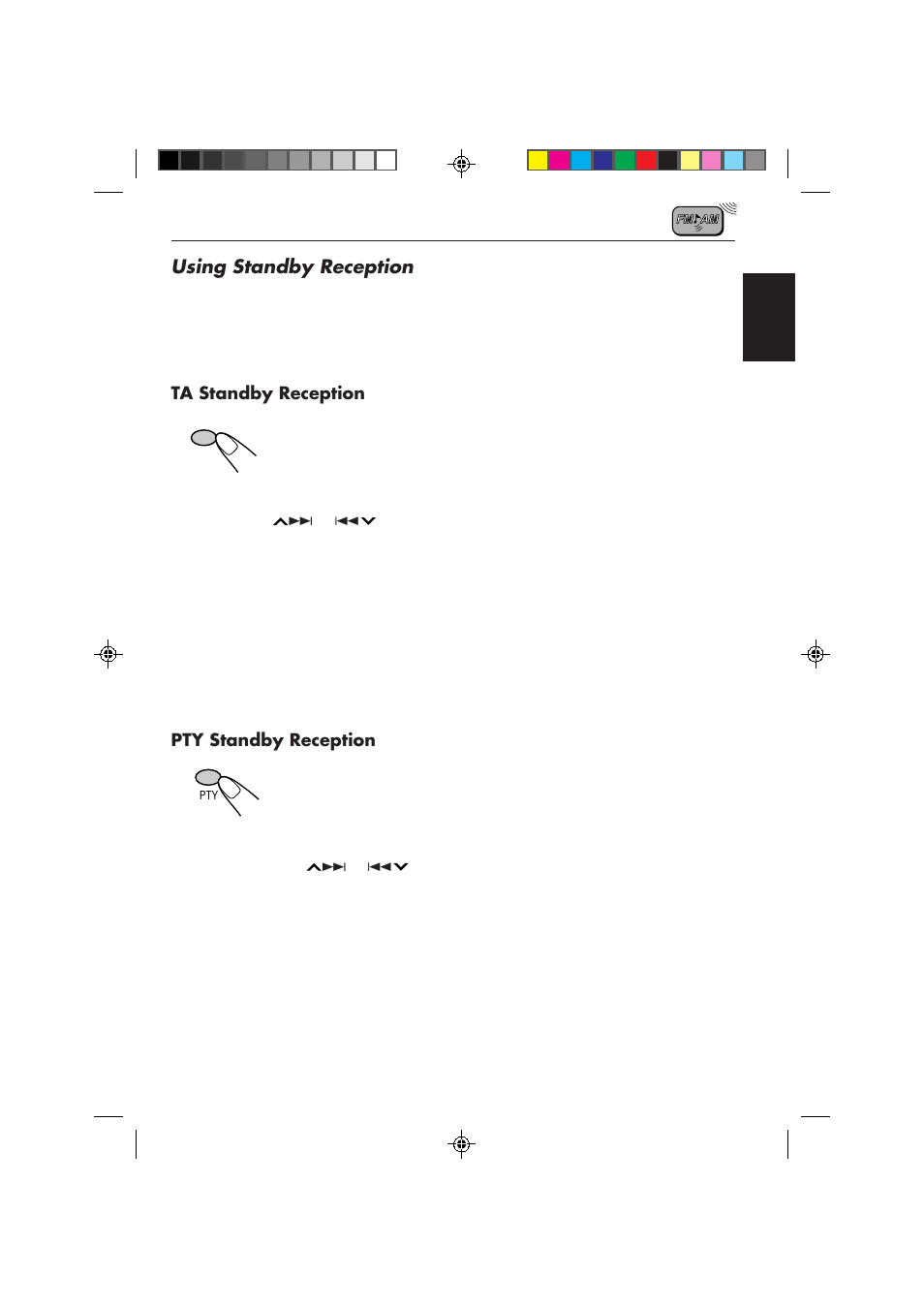 Using standby reception | JVC KD-S653R User Manual | Page 11 / 114