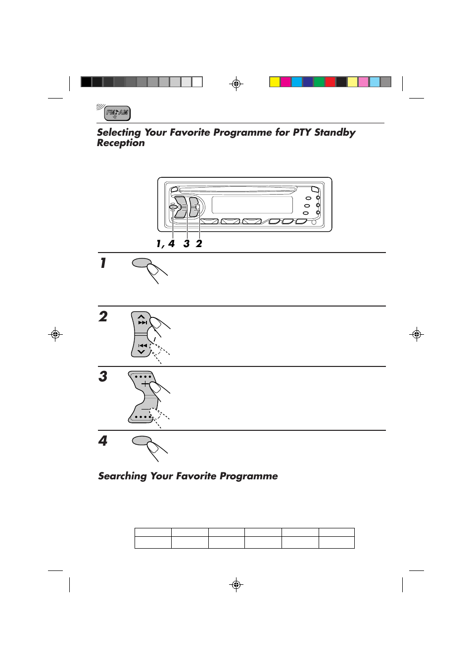 Finish setting. searching your favorite programme | JVC KD-S653R User Manual | Page 12 / 114