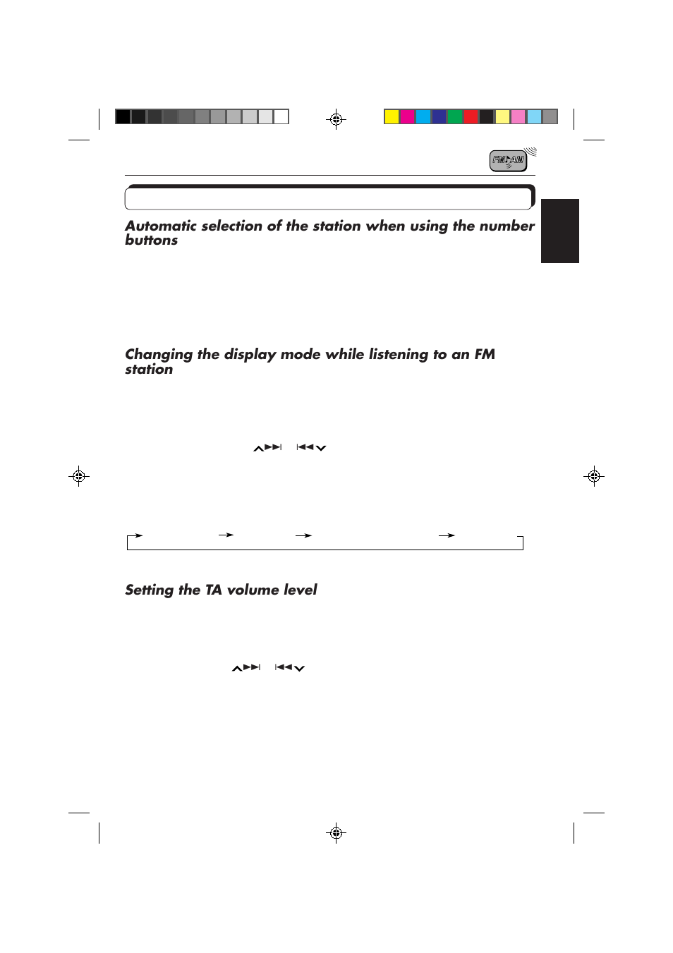 Other convenient rds functions, Setting the ta volume level | JVC KD-S653R User Manual | Page 15 / 114