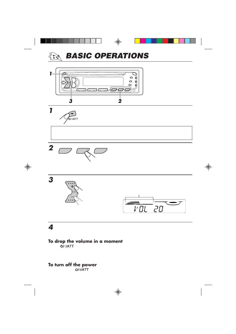 Basic operations | JVC KD-S653R User Manual | Page 4 / 114