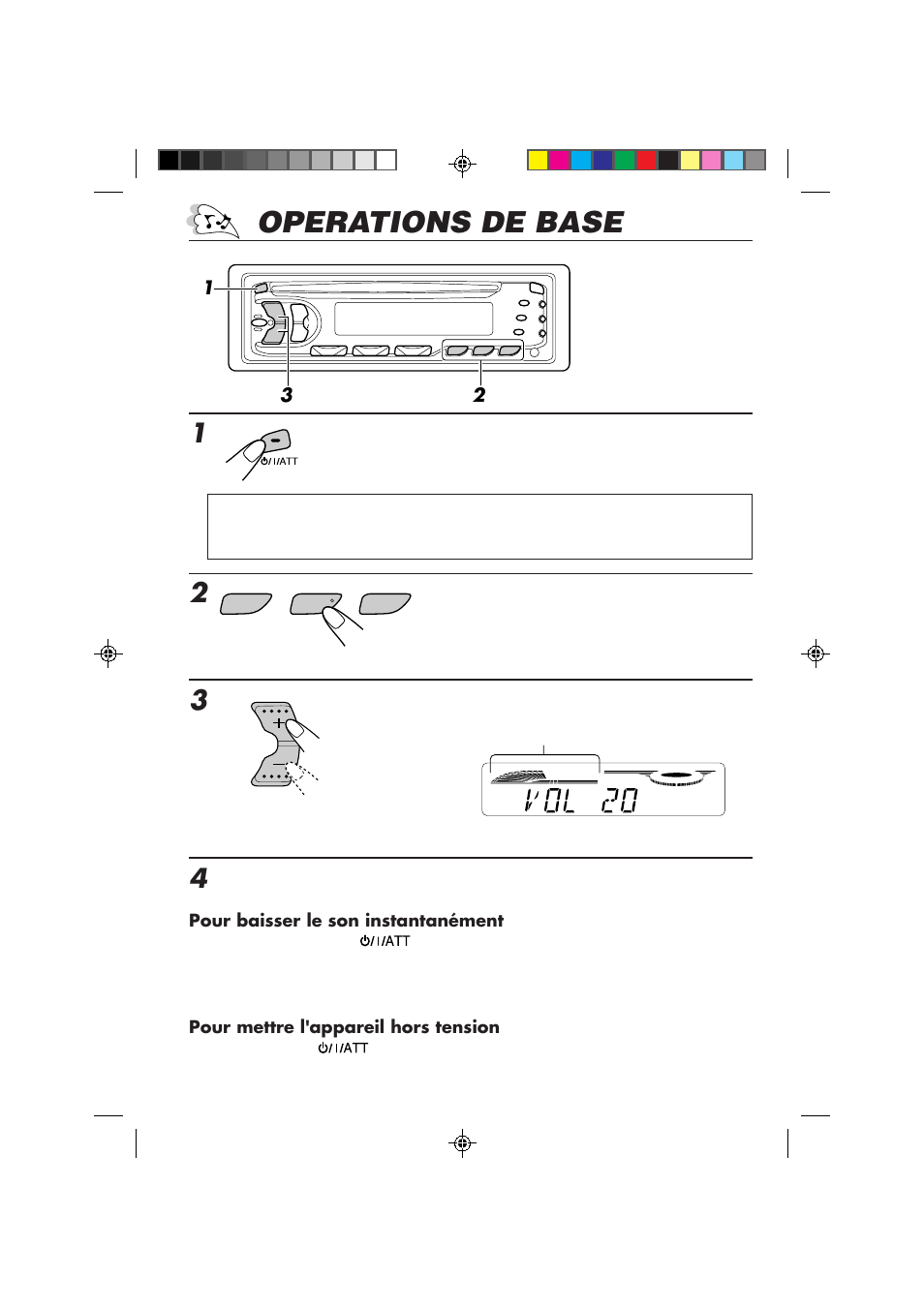 Operations de base | JVC KD-S653R User Manual | Page 60 / 114