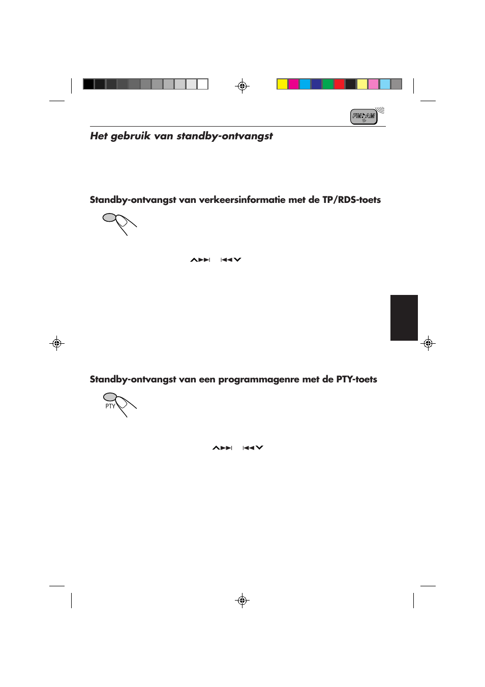 Het gebruik van standby-ontvangst | JVC KD-S653R User Manual | Page 95 / 114