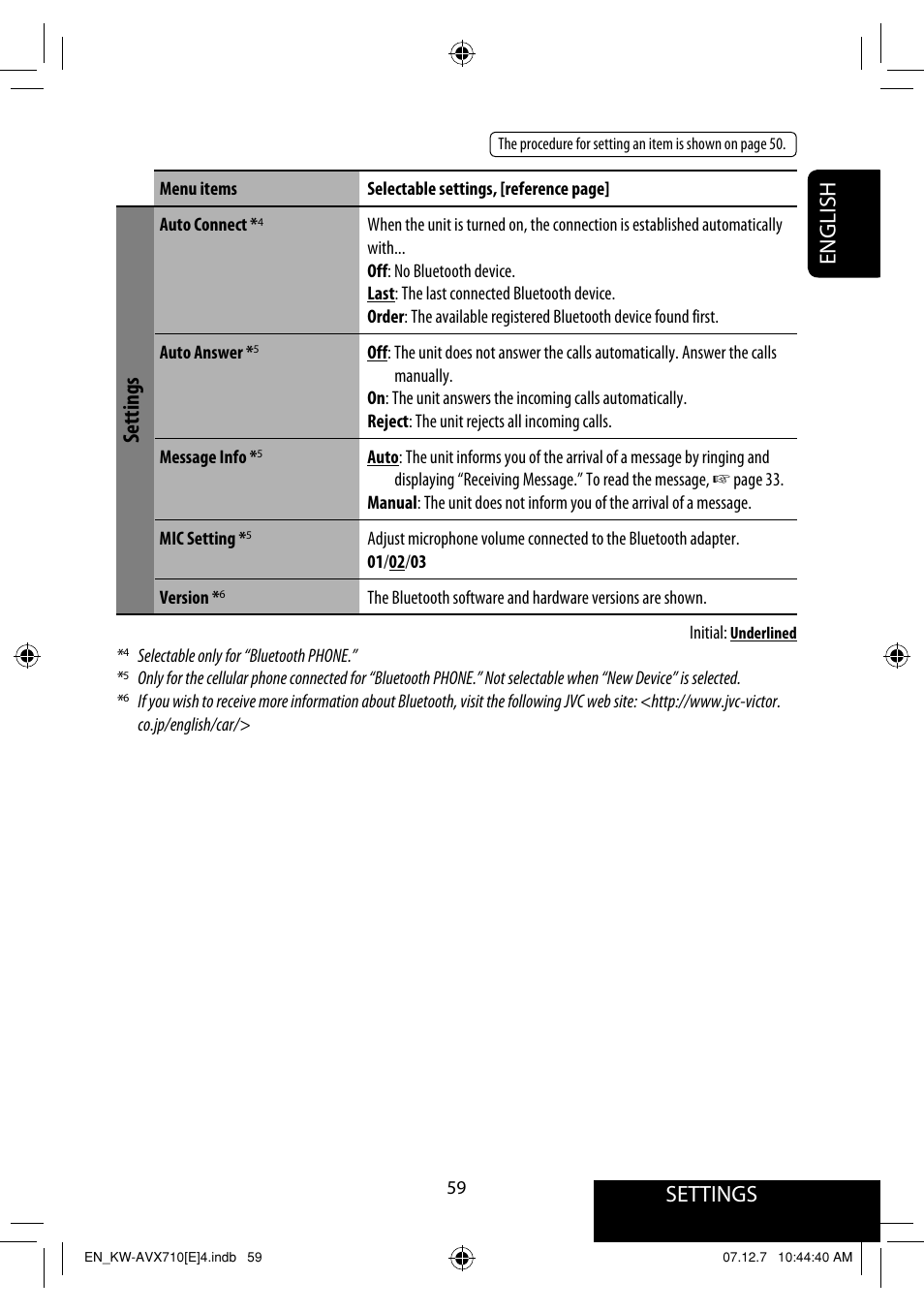 Settings, English | JVC LVT1778-001A User Manual | Page 135 / 666