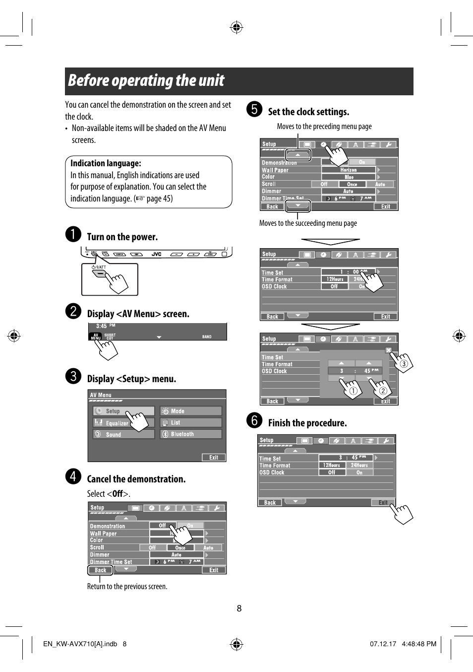 Before operating the unit | JVC LVT1778-001A User Manual | Page 538 / 666