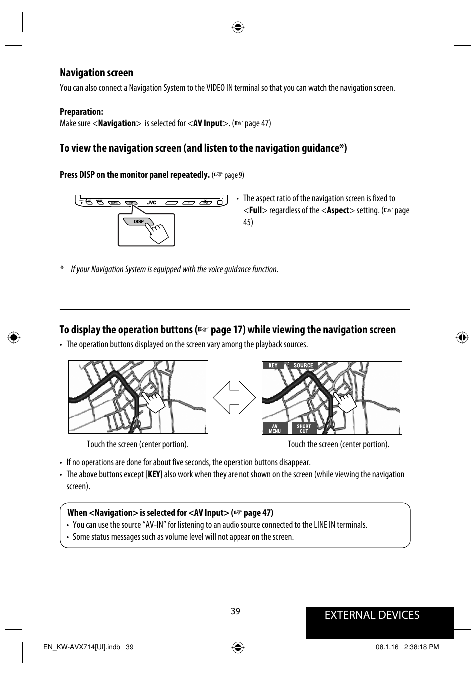 Navigation screen | JVC LVT1778-001A User Manual | Page 637 / 666