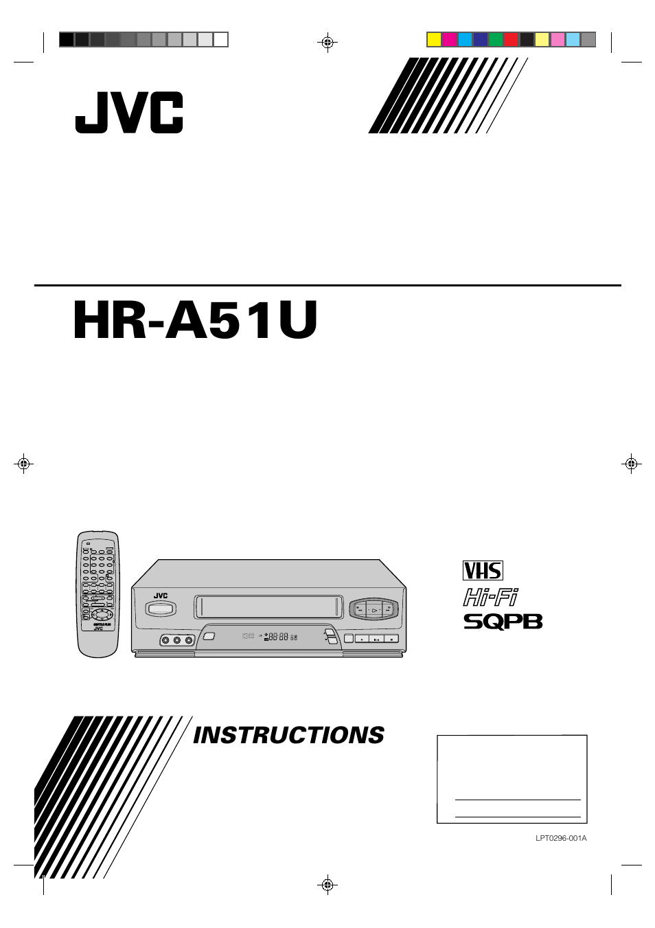 JVC HR-A51U User Manual | 48 pages