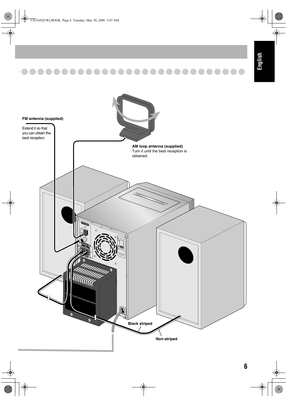 English | JVC CA-UXG45 User Manual | Page 45 / 70