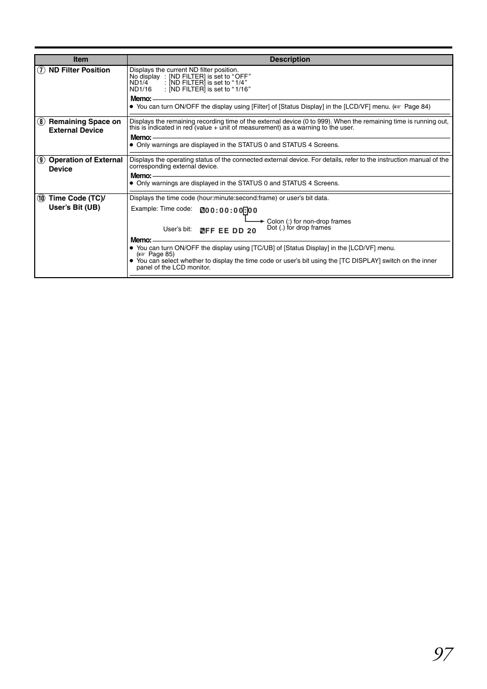 JVC GY-HM700CHE User Manual | Page 101 / 132