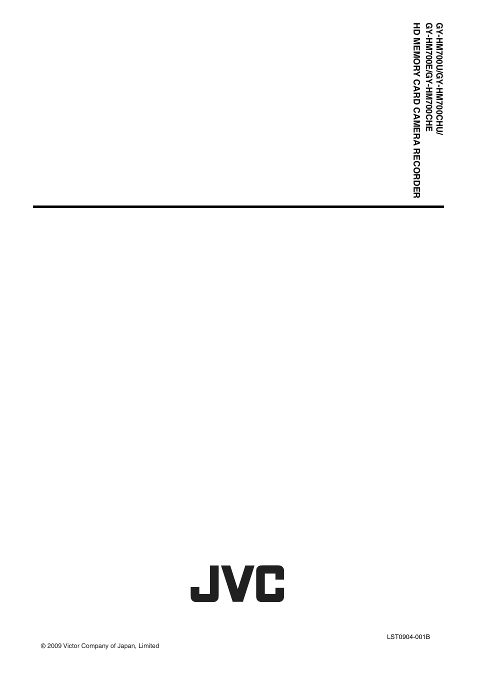 JVC GY-HM700CHE User Manual | Page 132 / 132