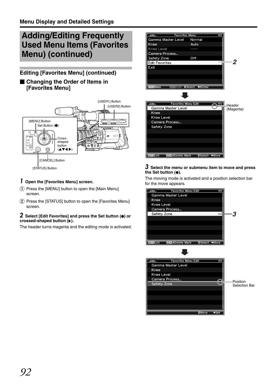 JVC GY-HM700CHE User Manual | Page 96 / 132