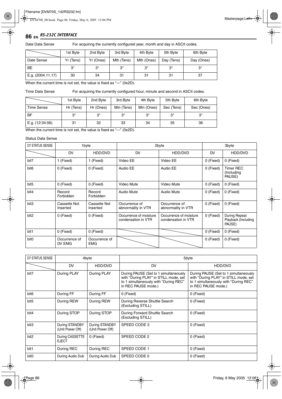 JVC SR-DVM70US User Manual | Page 86 / 92