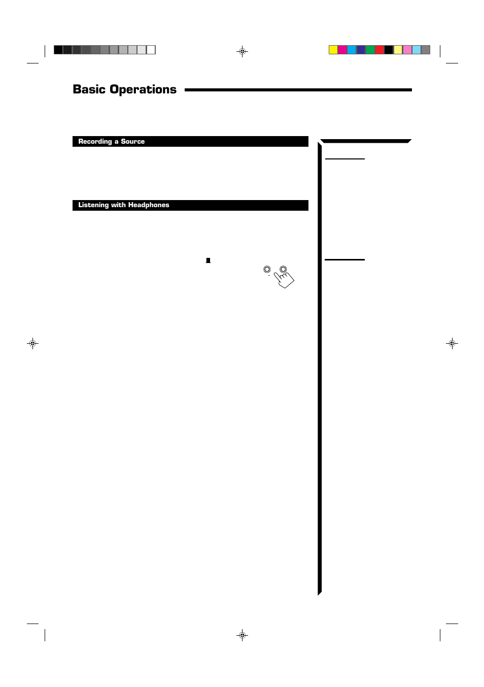 Basic operations | JVC RX-554VBK User Manual | Page 16 / 44