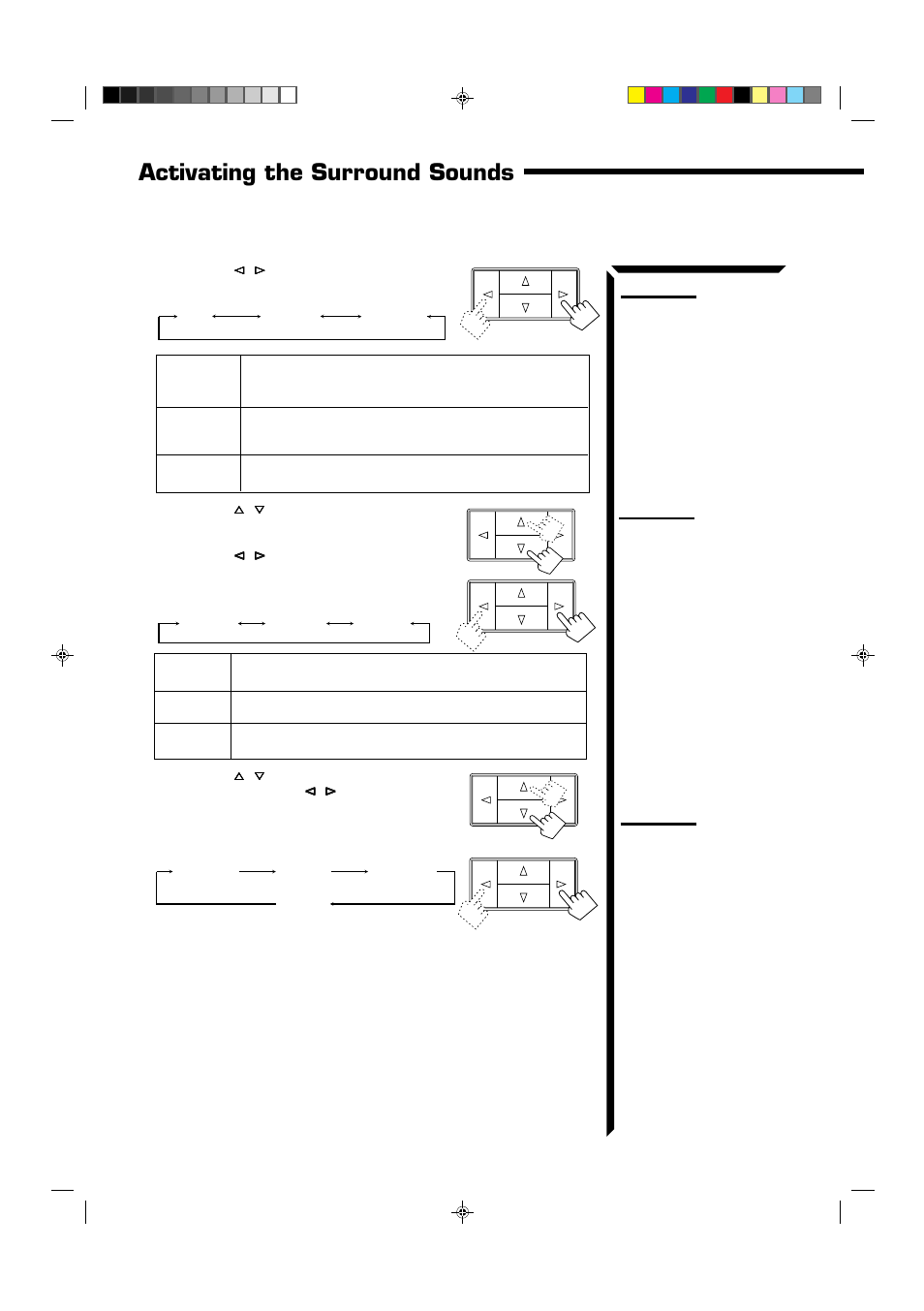 29 activating the surround sounds | JVC RX-554VBK User Manual | Page 32 / 44