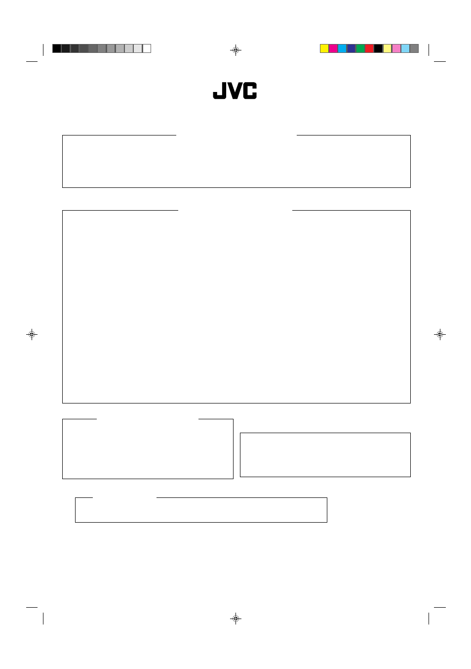 How to locate your jvc service center | JVC RX-554VBK User Manual | Page 42 / 44