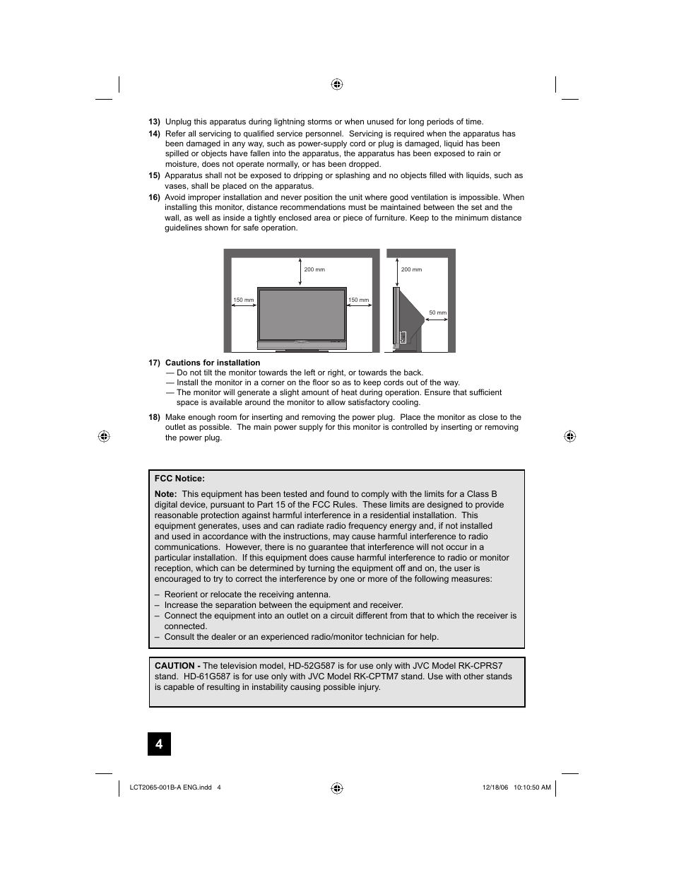 JVC HD-61G587 User Manual | Page 4 / 72