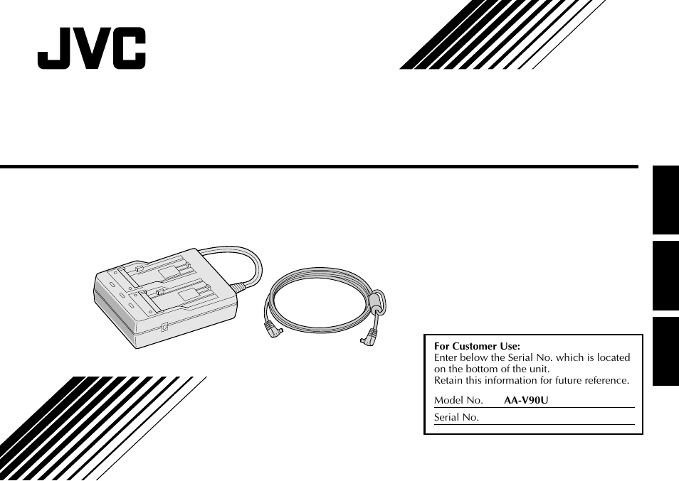 JVC AA-V90U User Manual | 20 pages