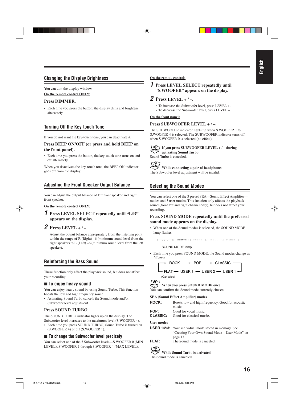 JVC CA-HXZ55D User Manual | Page 21 / 78
