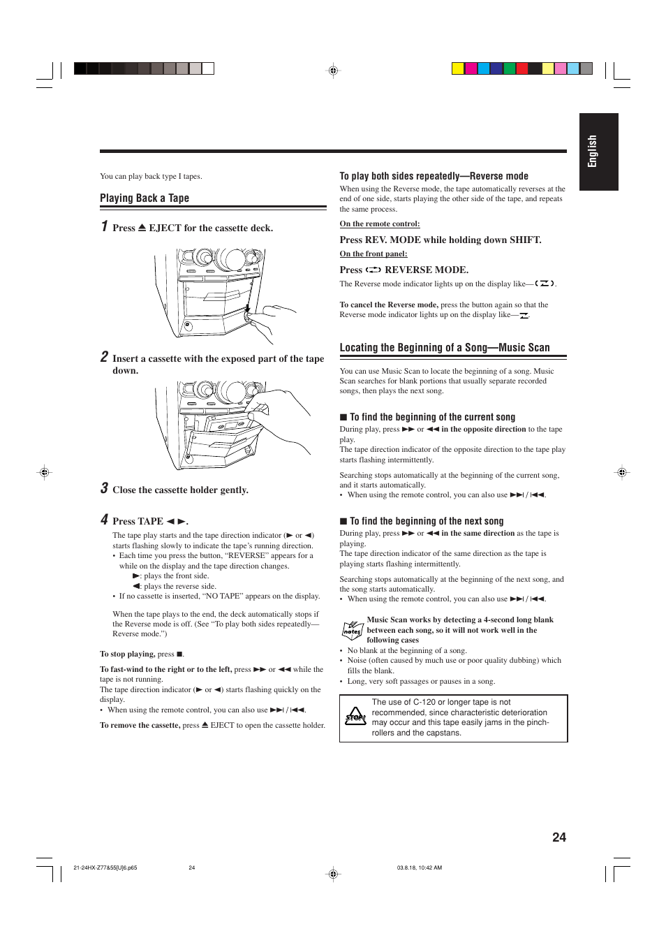 JVC CA-HXZ55D User Manual | Page 29 / 78