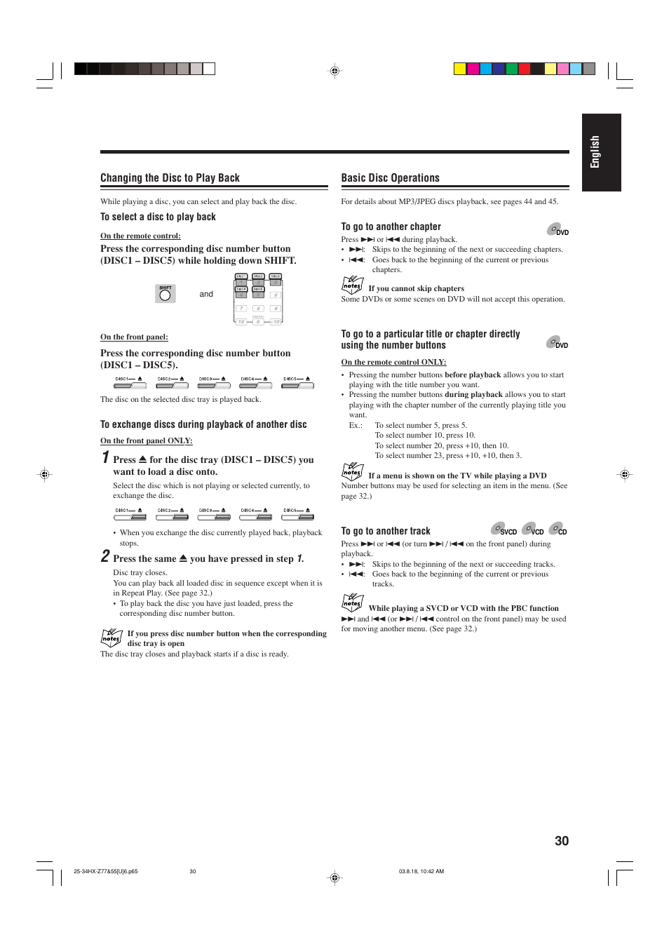 JVC CA-HXZ55D User Manual | Page 35 / 78