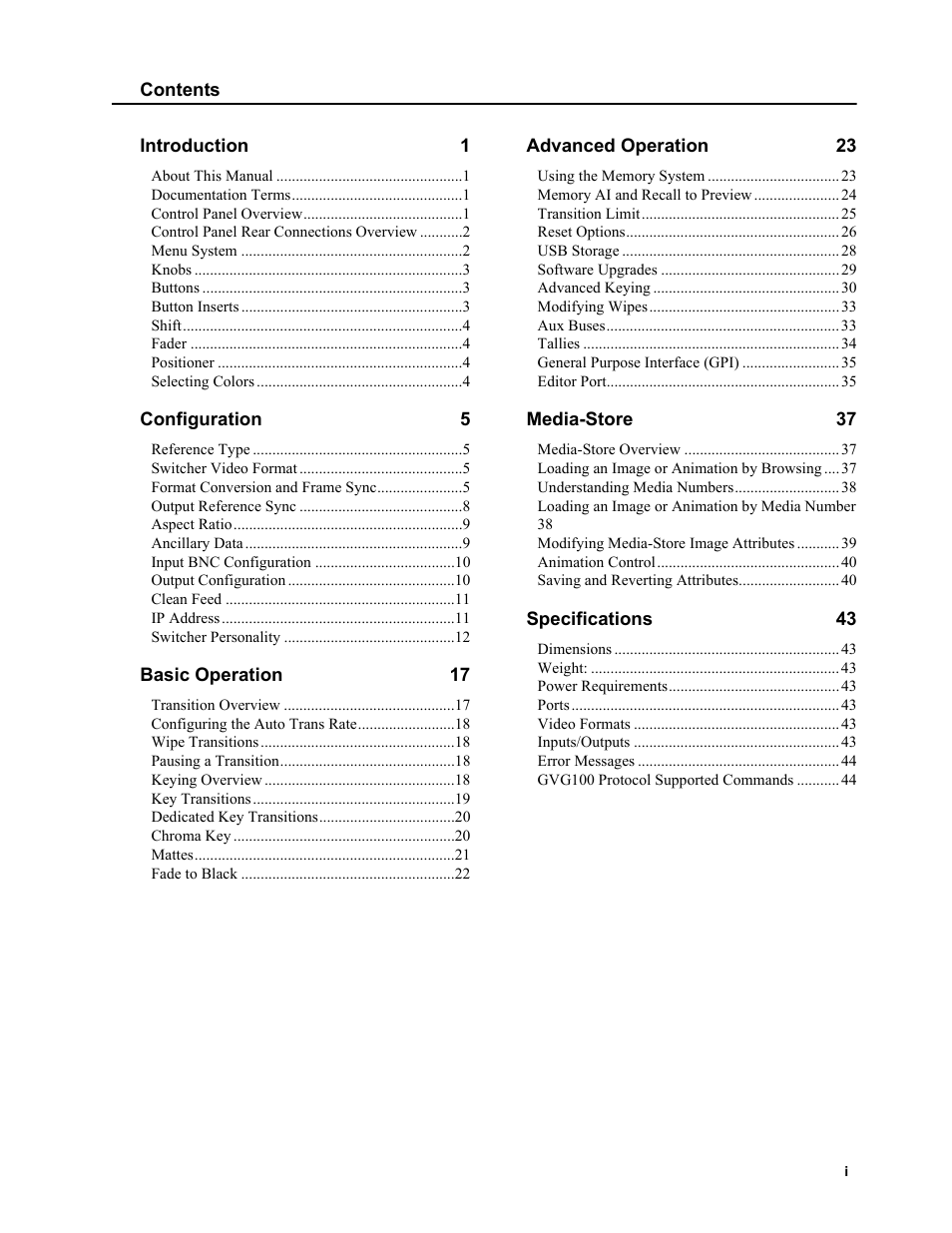 JVC KM-H3000E User Manual | Page 5 / 56