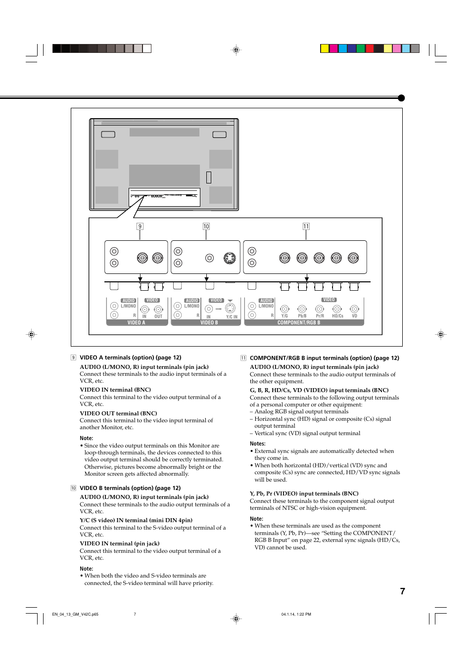 9p q | JVC LCT1616-001A User Manual | Page 8 / 43