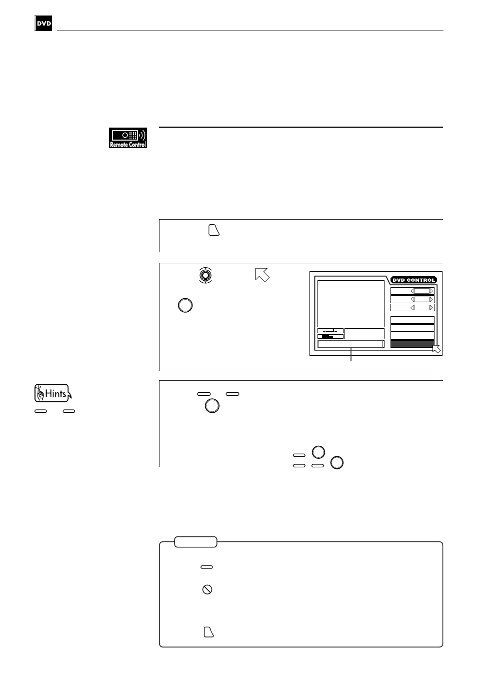 Press, Use to move to [chap. search], then press | JVC XV-501BK User Manual | Page 40 / 104