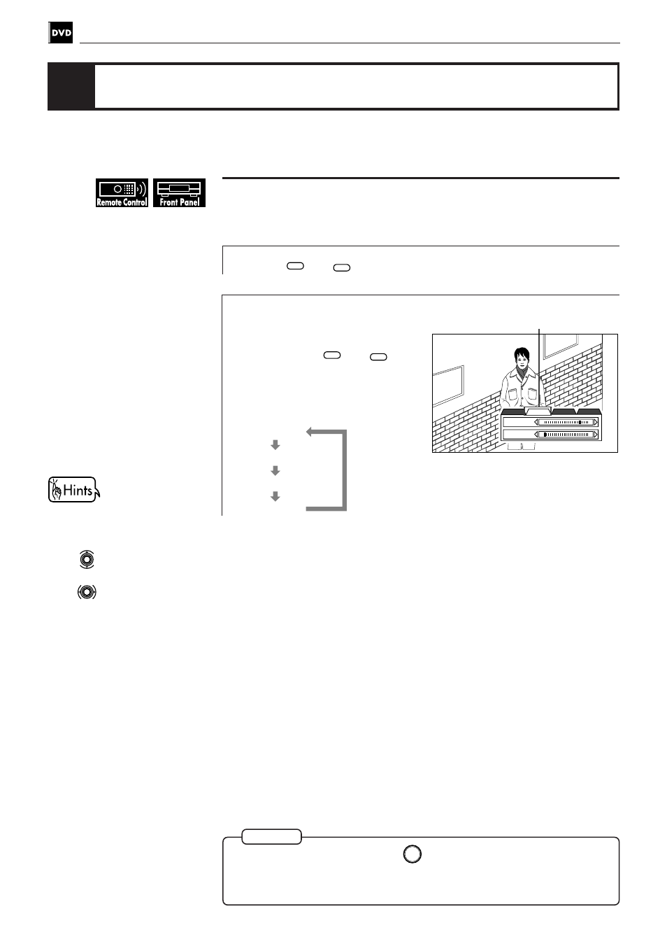 Adjusting the picture to suit preferences, Press, On the front panel | JVC XV-501BK User Manual | Page 52 / 104
