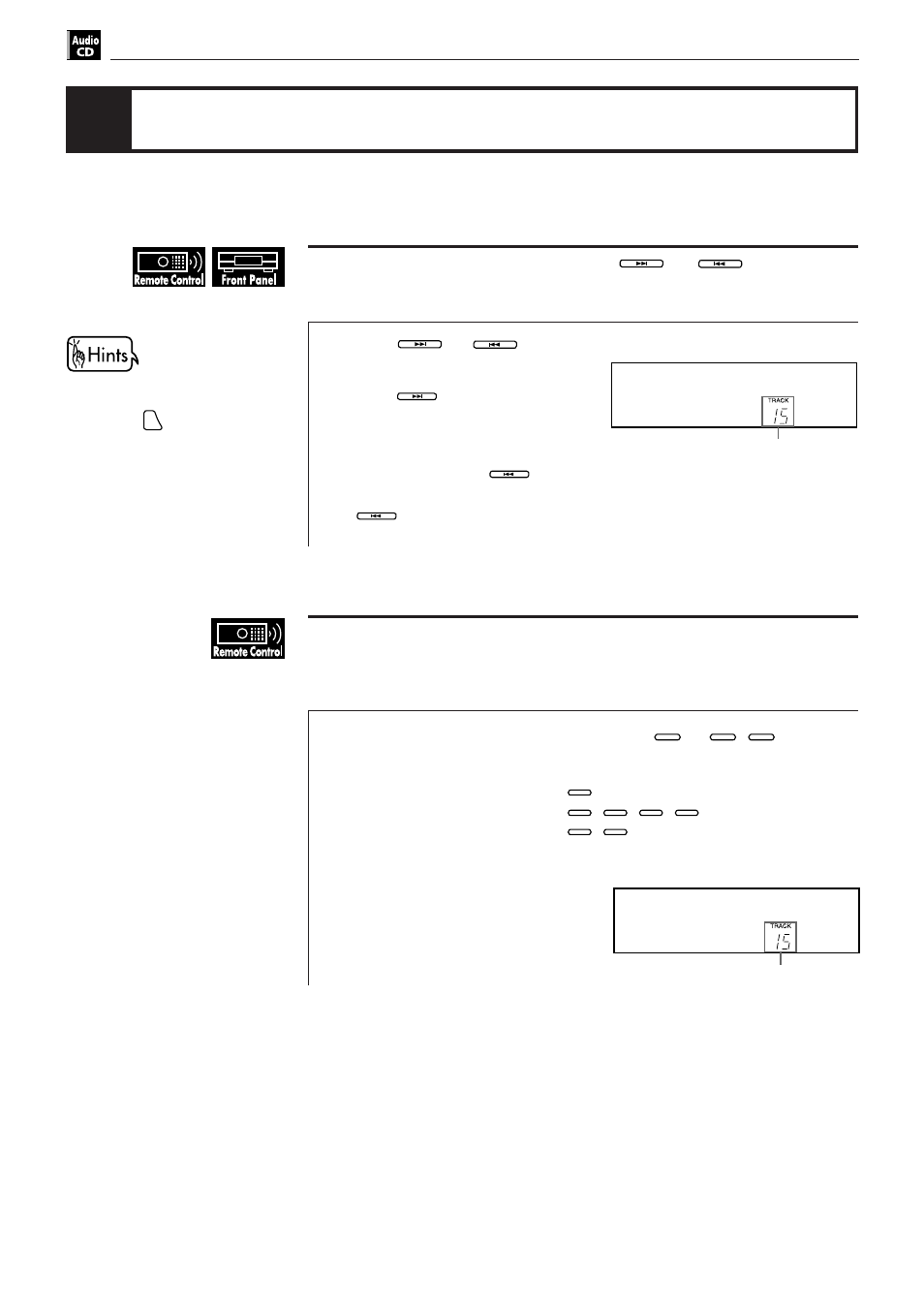 Playing a specific track on a disc, Press, Select a desired track number using | JVC XV-501BK User Manual | Page 66 / 104